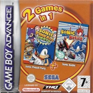 2 Games in 1: Sonic Pinball Party + Sonic Battle