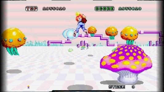 3D Space Harrier screenshot