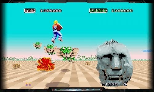 3D Space Harrier screenshot