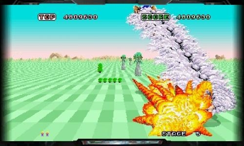 3D Space Harrier screenshot