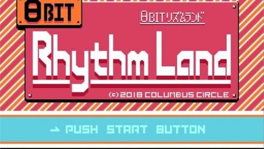 8Bit Rhythm Land titlescreen