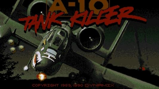 A-10 Tank Killer titlescreen