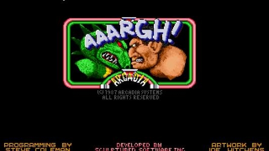 AAARGH! titlescreen