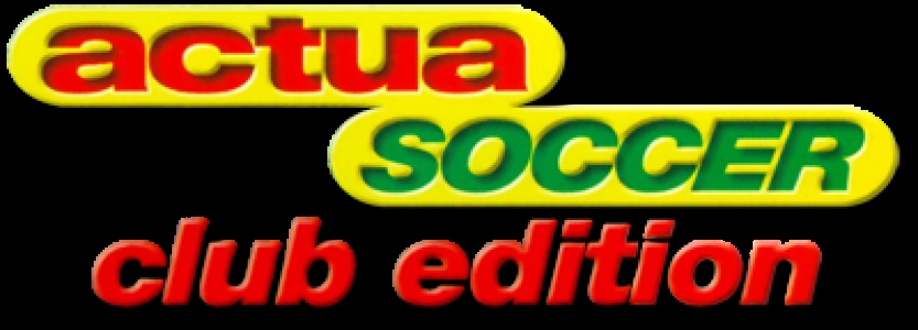 Actua Soccer: Club Edition clearlogo