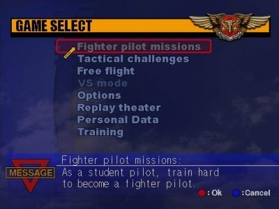 AeroWings 2: Air Strike titlescreen