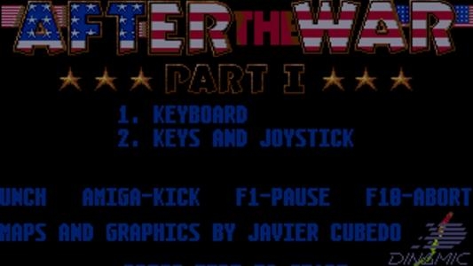 After the War titlescreen