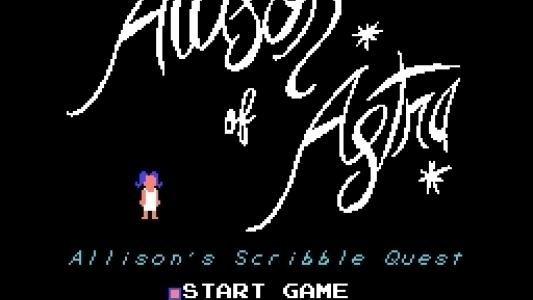 Allison of Astra: Episode 1 - Allison's Scribble Quest titlescreen