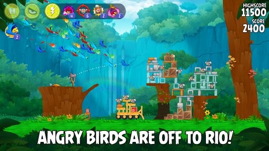 Angry Birds Rio screenshot