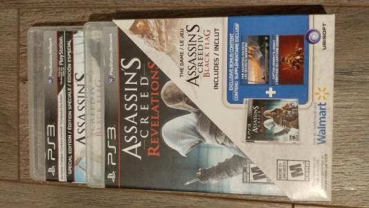 Assassin's Creed IV: Black Flag + Assassin's Creed Revelations - Walmart Double Pack