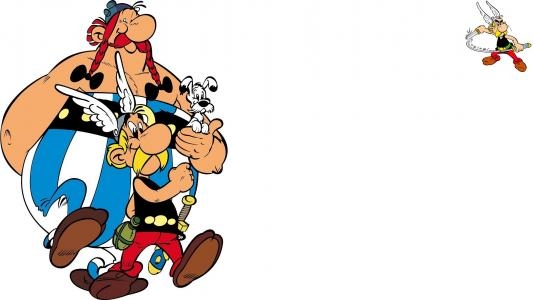 Asterix and Obelix Take on Caesar fanart