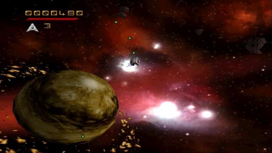 Asteroids Hyper 64 screenshot