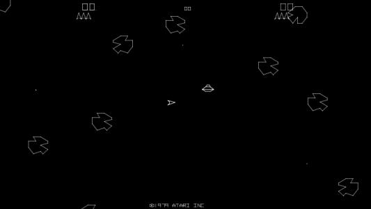 Asteroids screenshot