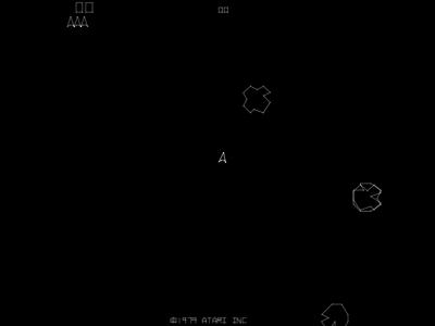 Asteroids screenshot