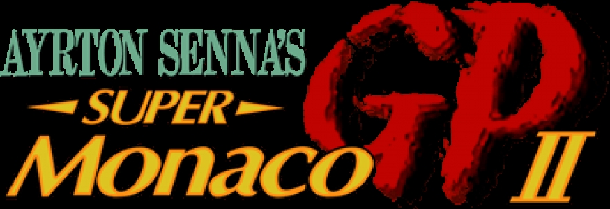 Ayrton Senna's Super Monaco GP II  (Alt) clearlogo