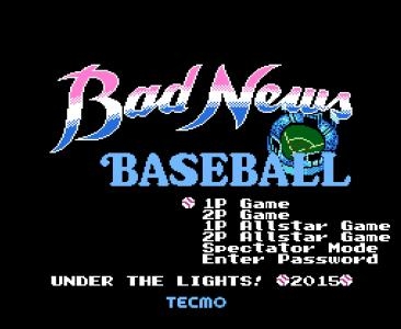 Bad News Baseball: Under the Lights