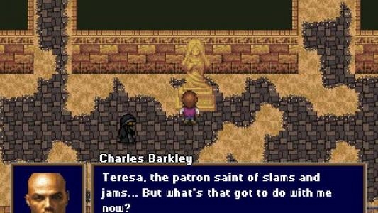 Barkley, Shut Up and Jam: Gaiden, Chapter 1 of the Hoopz Barkley SaGa screenshot