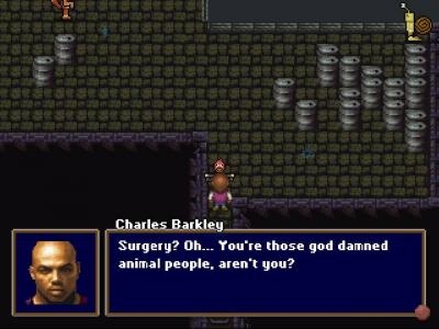 Barkley, Shut Up and Jam: Gaiden, Chapter 1 of the Hoopz Barkley SaGa screenshot