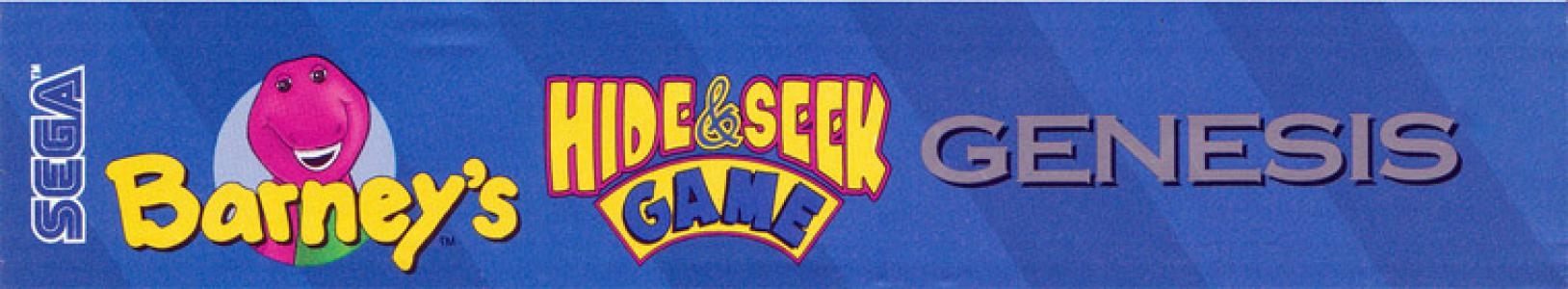 Barney's Hide & Seek Game banner