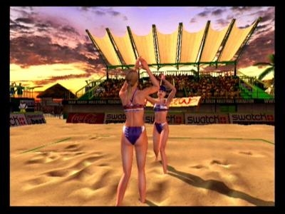 Beach Spikers: Virtua Beach Volleyball screenshot