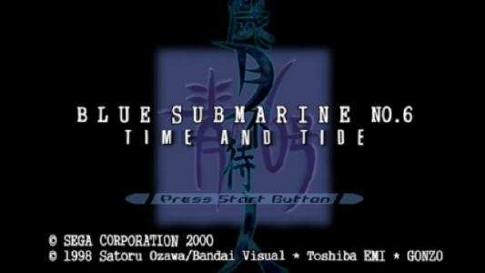 Blue Submarine No. 6: Saigetsu Fumahito - Time and Tide titlescreen