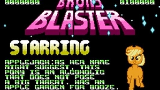 Brony Blaster titlescreen