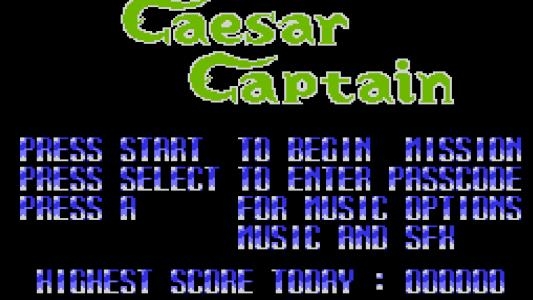 Caesar Captain titlescreen