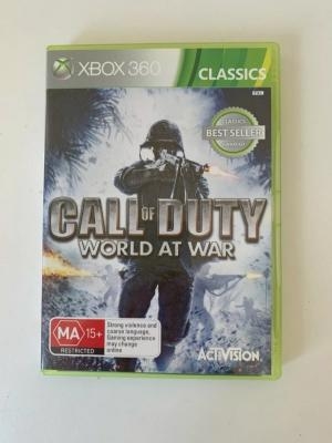 Call of duty world at war classics