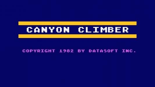 Canyon Climber titlescreen