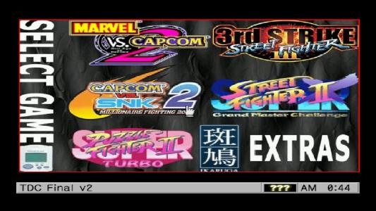 Capcom Fighting Collection (Hack) titlescreen