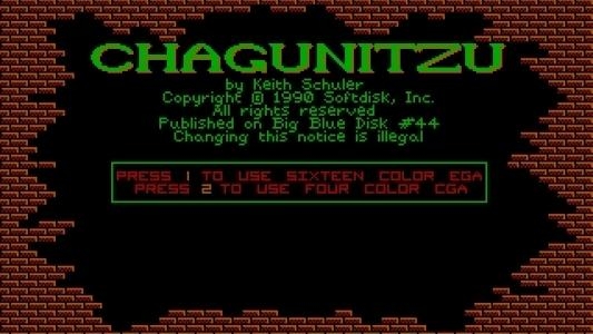 Chagunitzu titlescreen