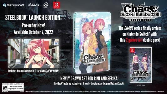 Chaos;Head Noah / Chaos;Child - Double Pack [SteelBook Launch Edition] banner