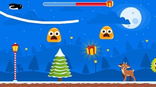 Christmas Adventure of Rocket Penguin screenshot