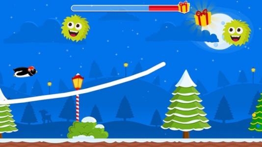 Christmas Adventure of Rocket Penguin screenshot