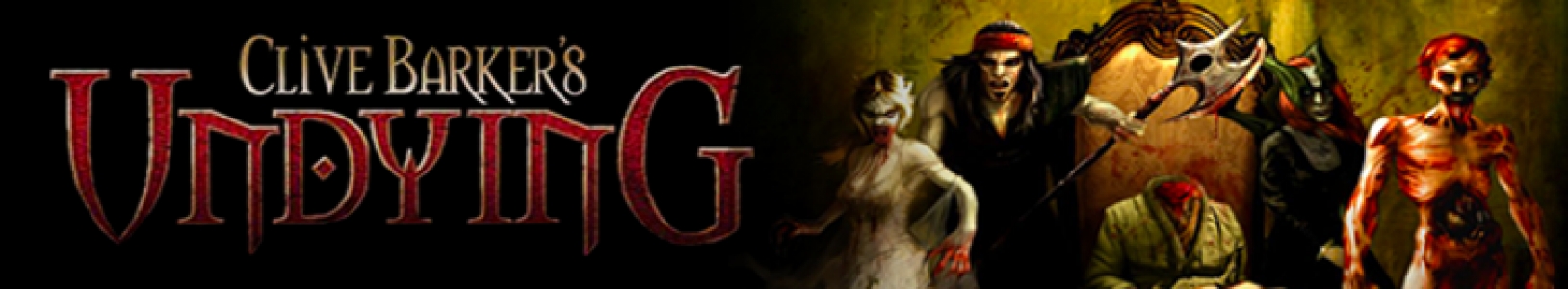 Clive Barker's Undying banner