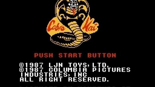 Cobra Kai titlescreen