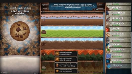 Cookie Clicker screenshot