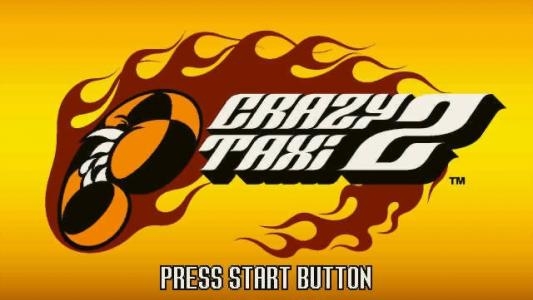 Crazy Taxi 2 titlescreen