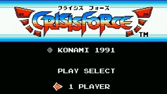 Crisis Force titlescreen