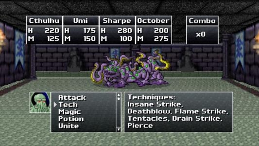 Cthulhu Saves the World screenshot