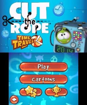 Cut The Rope: Triple Treat titlescreen