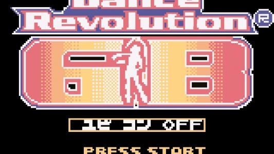 Dance Dance Revolution GB titlescreen