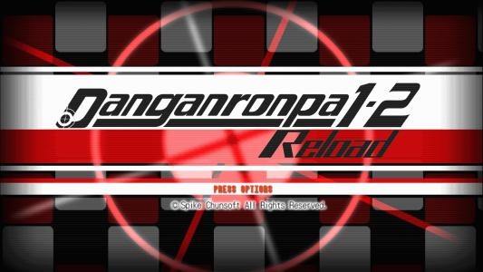 Danganronpa 1-2 Reload titlescreen