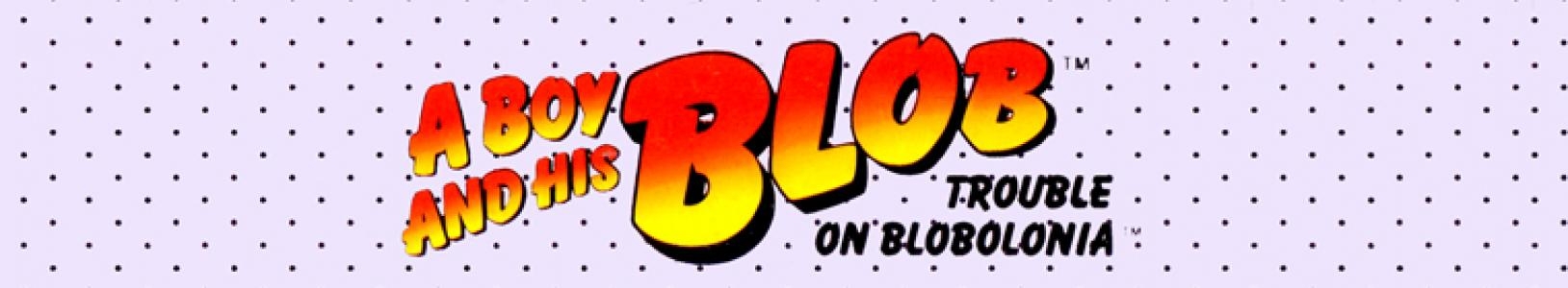 David Crane's A Boy and His Blob: Trouble on Blobolonia banner