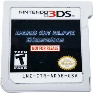 Dead Or Alive: Dimensions [Not For Resale]