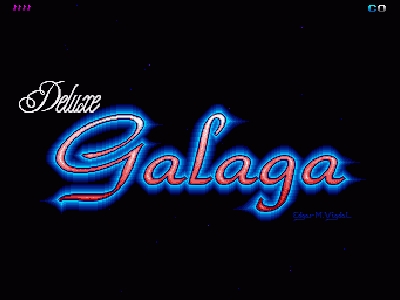 Deluxe Galaga clearlogo