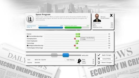 Democracy 3 screenshot