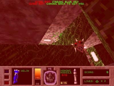 Descent II screenshot