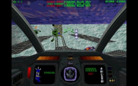 Descent II screenshot