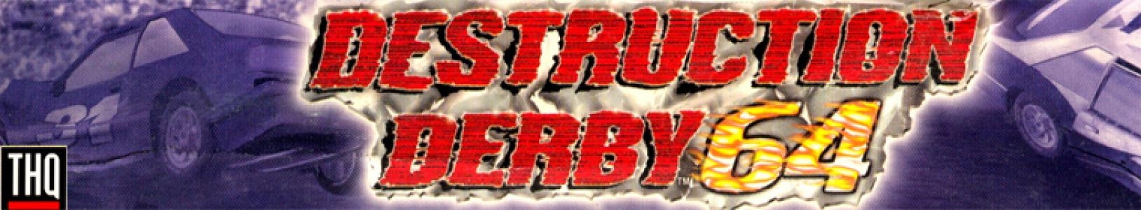 Destruction Derby 64 banner