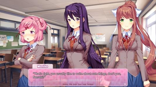 Doki Doki Literature Club! screenshot